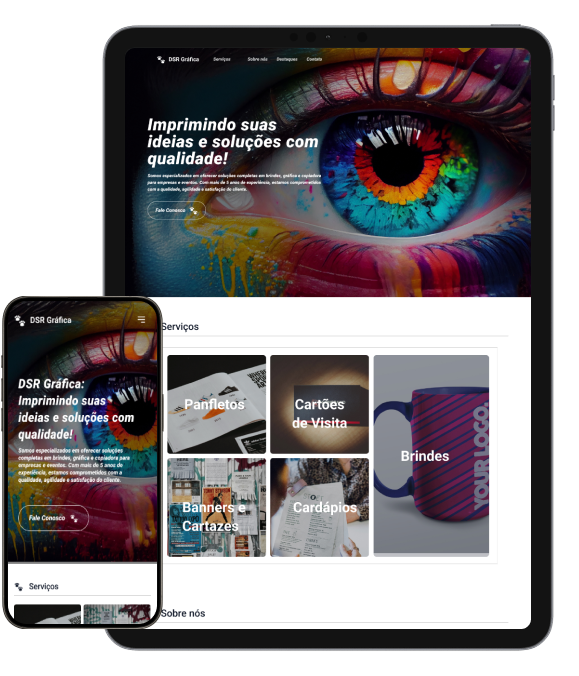 Card demonstrando projeto realizado